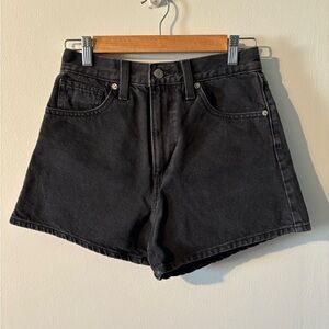 Levi’s High Waisted Mom Shorts
